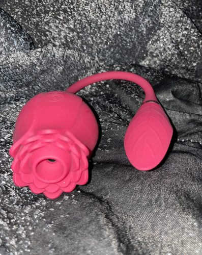 Rose Vibrator Clitoral Sucking Vibrator with Vibrating Egg Suction Vaginal Anal Stimulator photo review