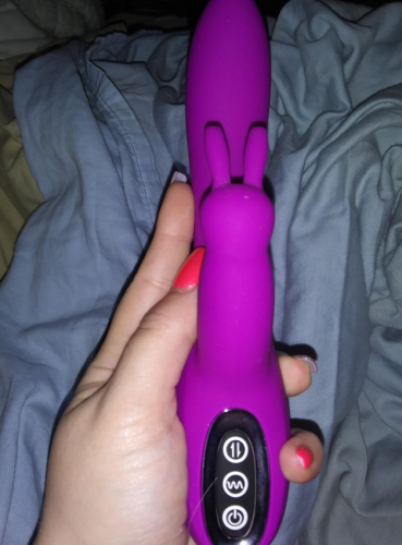 3 in 1 G-Spot Rabbit Anal Dildo Vibrator Adult Sex Toys photo review