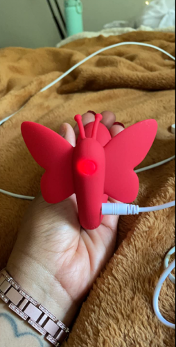 Wearable Couple Vibrator with APP Remote Control, G-spot Clitoral Vibrator Wireless Butterfly Vibrator Wireless Butterfly Vibrator photo review