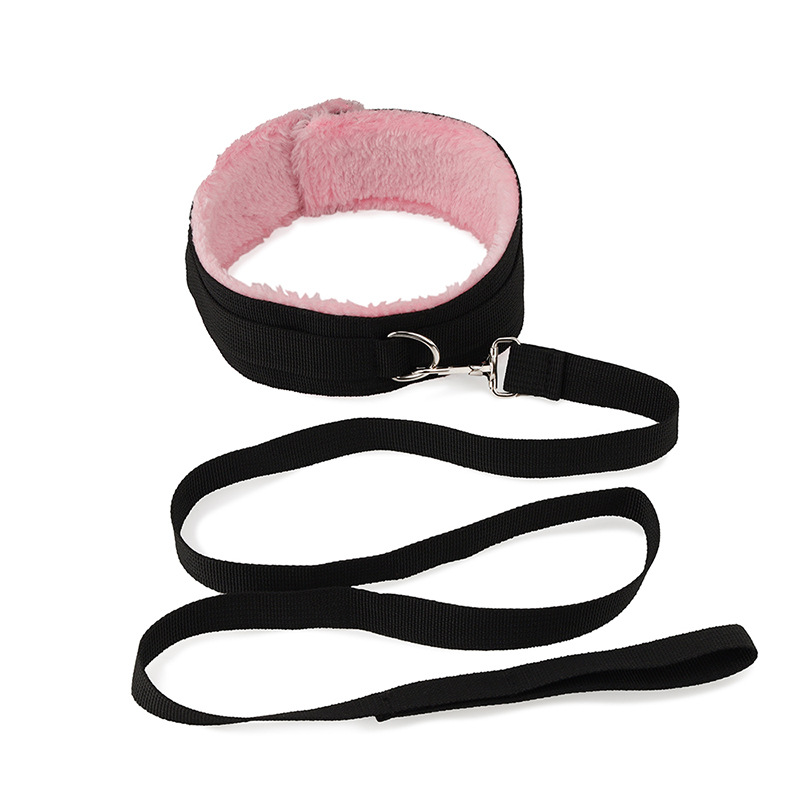 Adult Play Bondage Set : Nipple Clamps Clips, Soft Cotton Bondage Rope, Whip,  and Blindfold in Black Velvet Bag by Sexyzest 