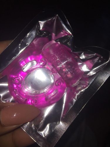 Pink Vibrating Cock Ring photo review