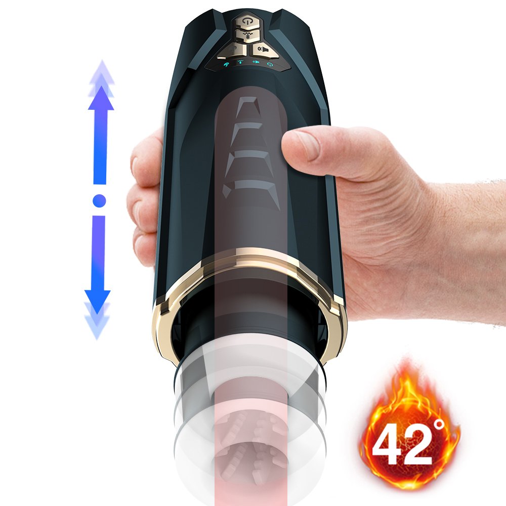 Automatic Male Masturbator Vibration Blowjob Sucking Machine Interactive  Voice Silicone Vagina Masturbation Cup Sex Toys | VibratorToyX